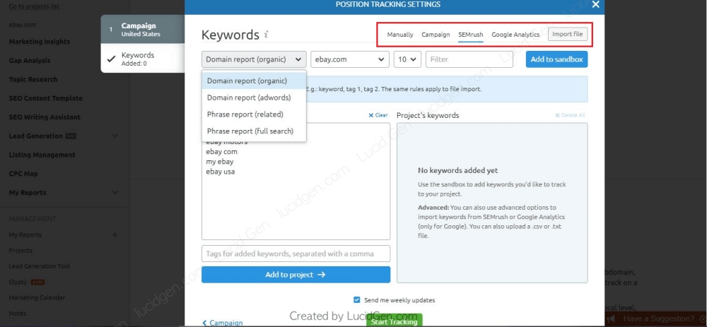 Bạn có thể nhấp vào các tính năng khác để kiểm tra trang web của bạn.